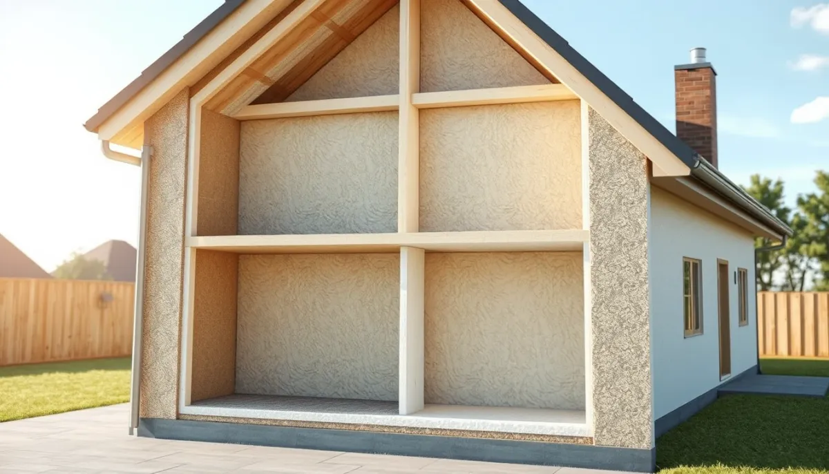 Comparaison entre isolation thermique par l'extérieur et par l'intérieur sur une maison